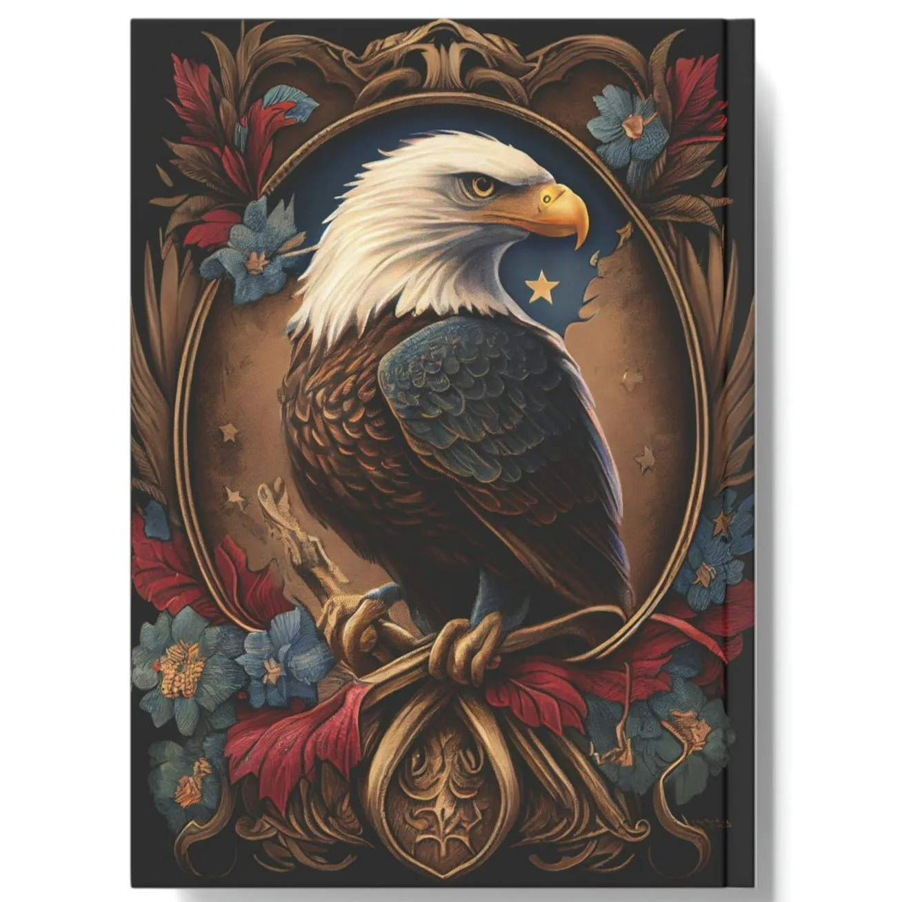 All America Bald Eagle Hard Backed Journal