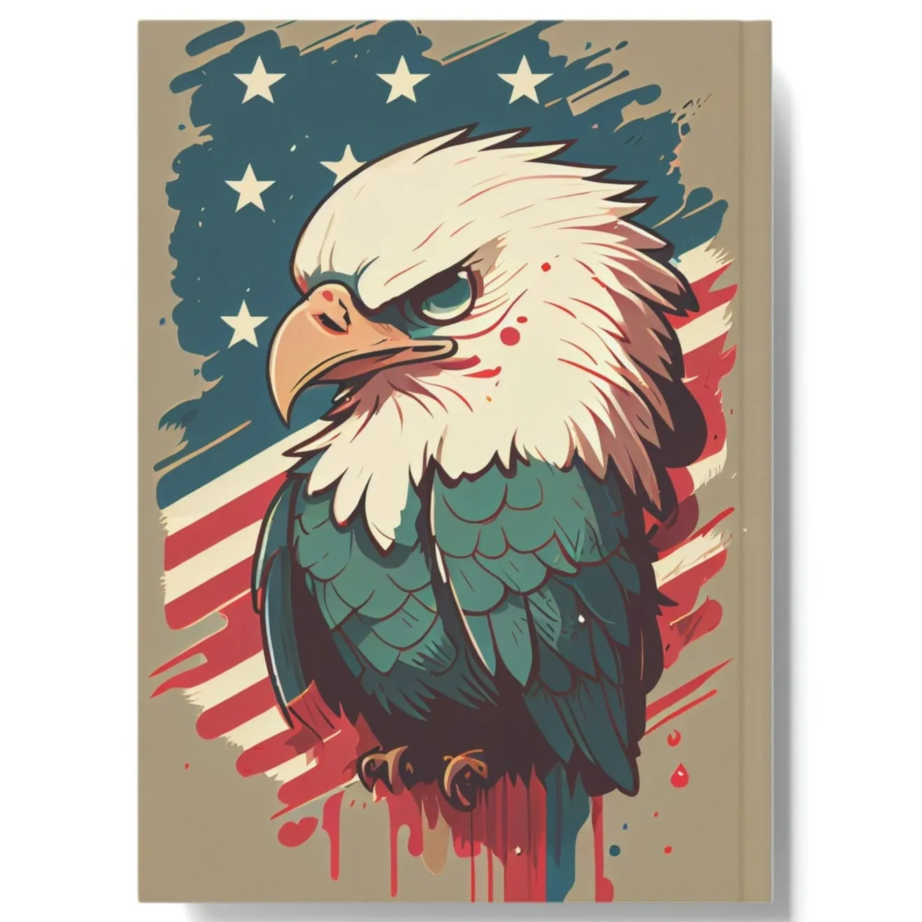 Baby Bald Eagle Hard Backed Journal