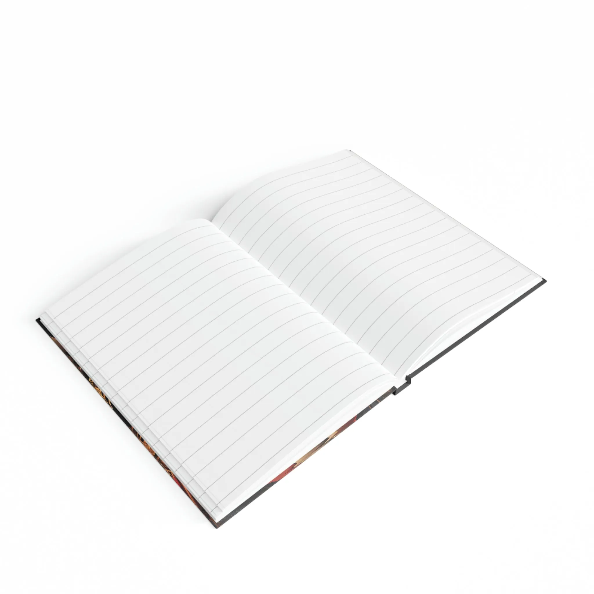 Bald Eagle and American Flag Hard Backed Journal
