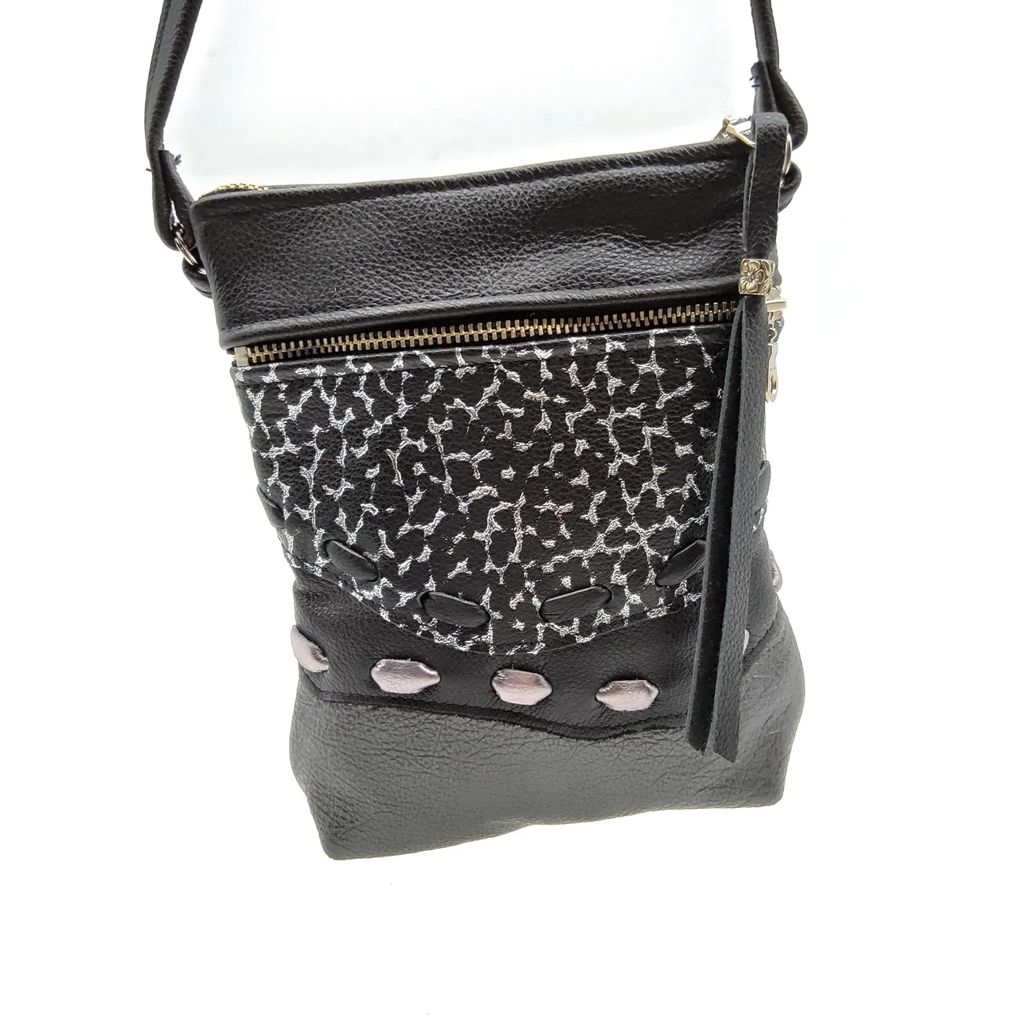 Black and Silver Pouch