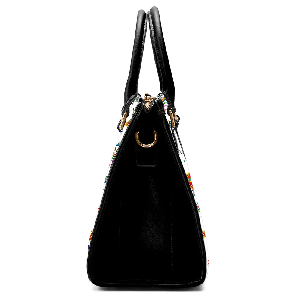 Buffalo Jump White Hand or Shoulder Bag