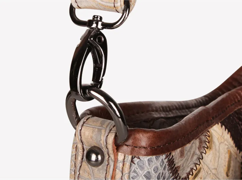 Chic Womens Boho Shoulder Bag With Fringe Cross Body Handbags