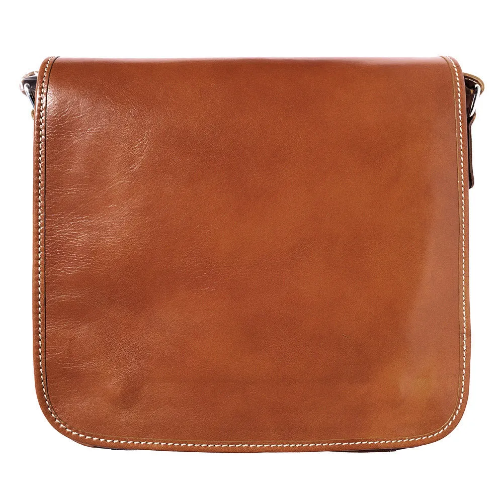 Christopher Messenger bag in cow leather