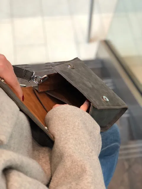 Crossbody handmade bag