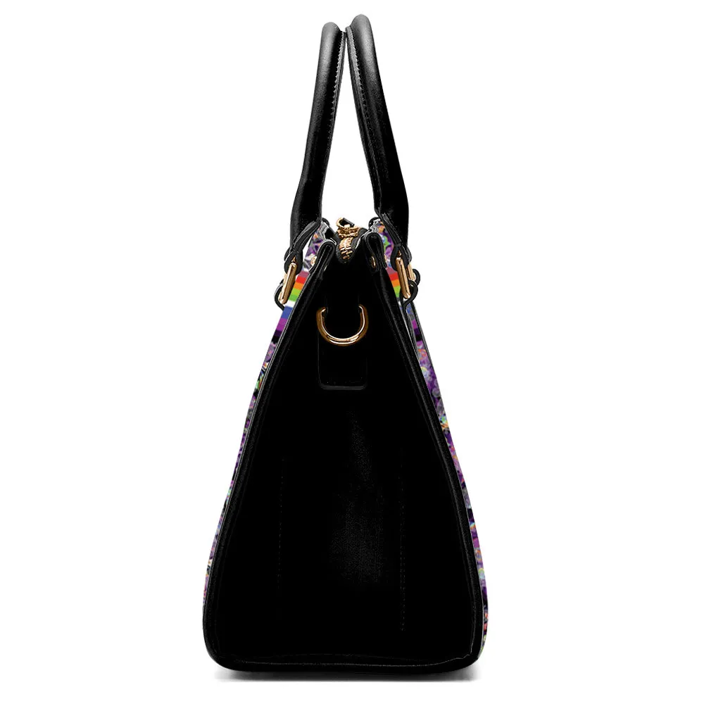Culture in Nature Purple Convertible Hand or Shoulder Bag