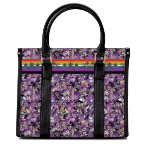 Culture in Nature Purple Convertible Hand or Shoulder Bag