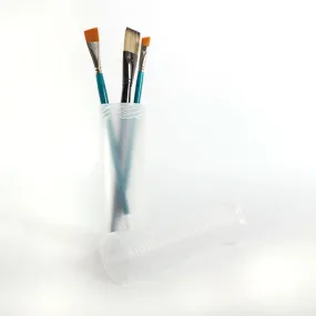 Expandable brush and pencil case 2.5 in
