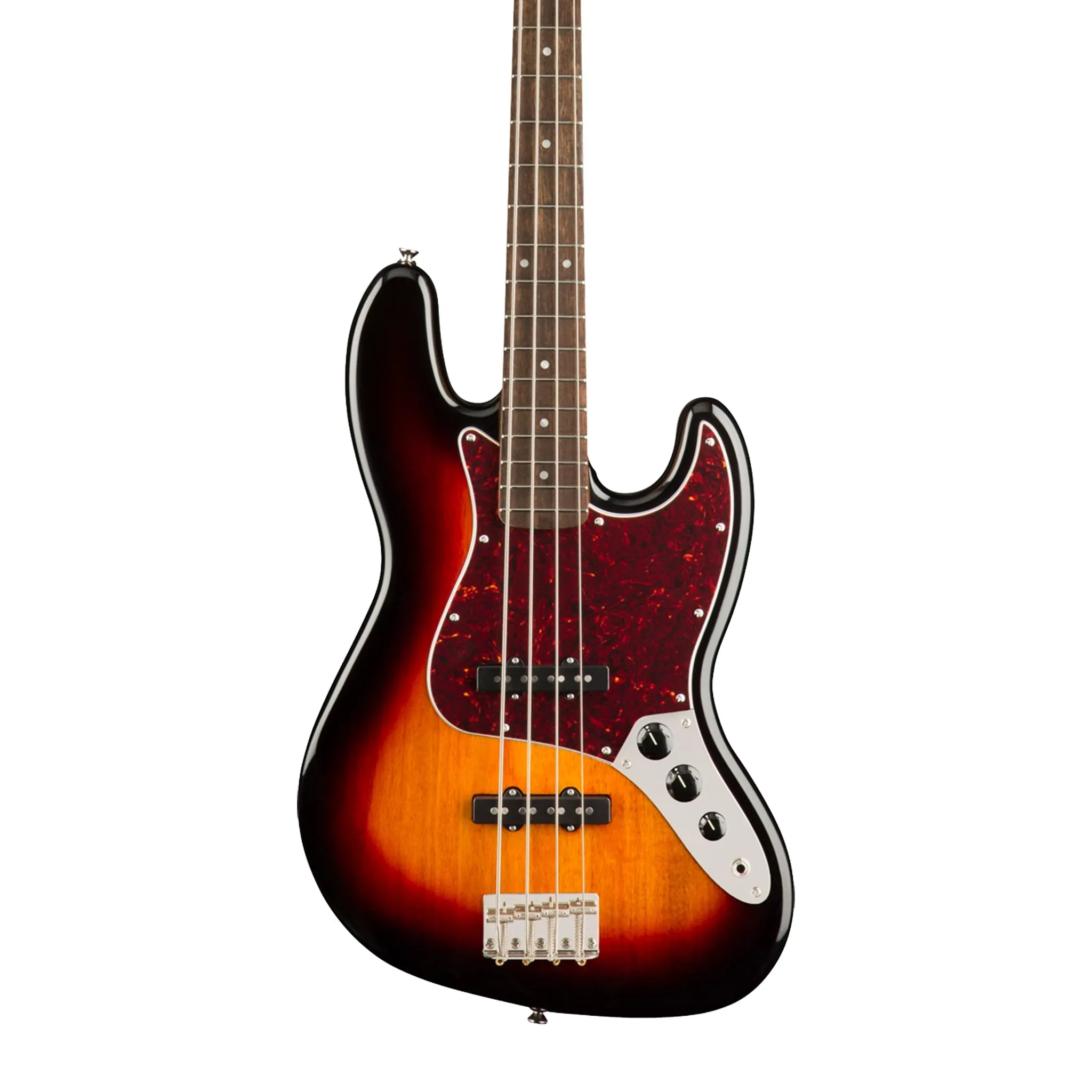 Fender Squier 037-4530-500 Jazz Bass Guitar 60s 3 Color Sunburst