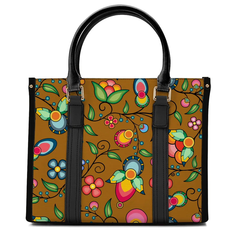 Floral Bounty Fall Leaves Hand or Shoulder Bag