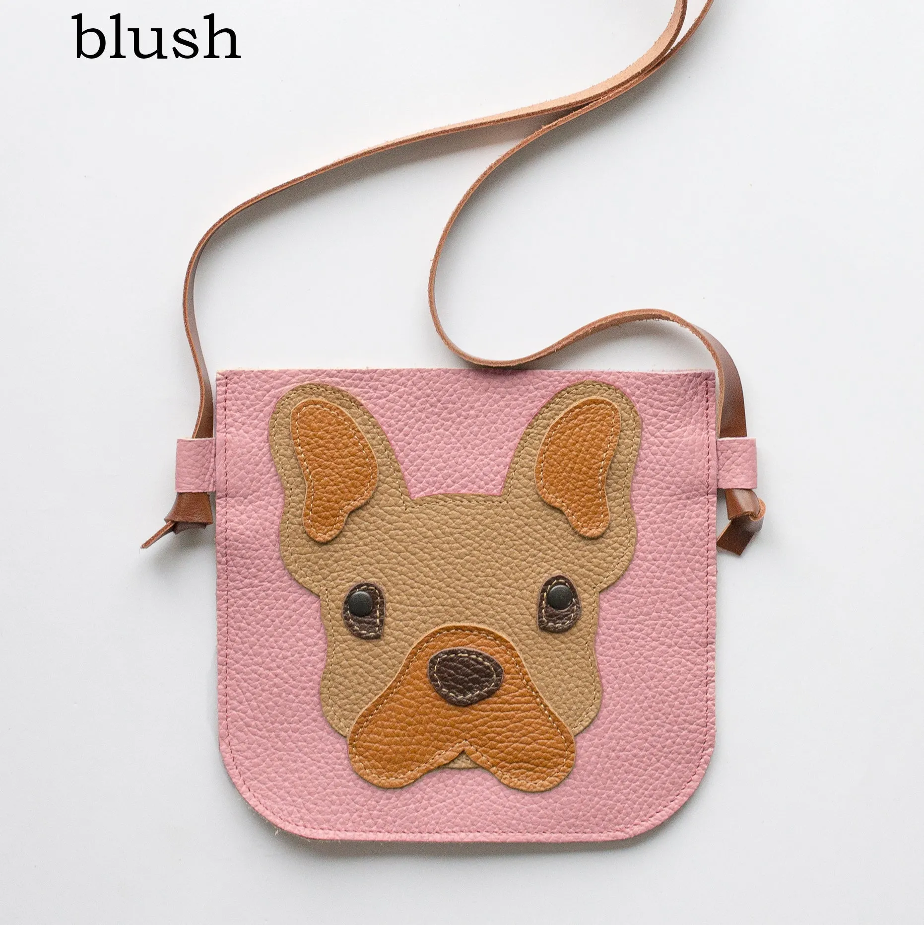 French Bulldog Bag Personalized Leather Crossbody Purse