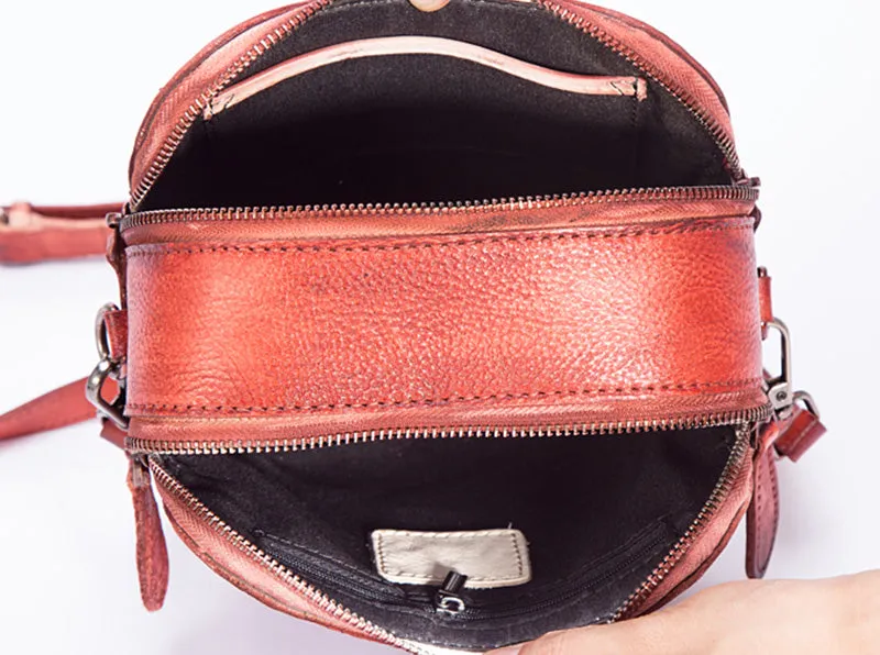 Heart Shaped Women Leather Crossbody Bags Purse Shoulder Bag for Women