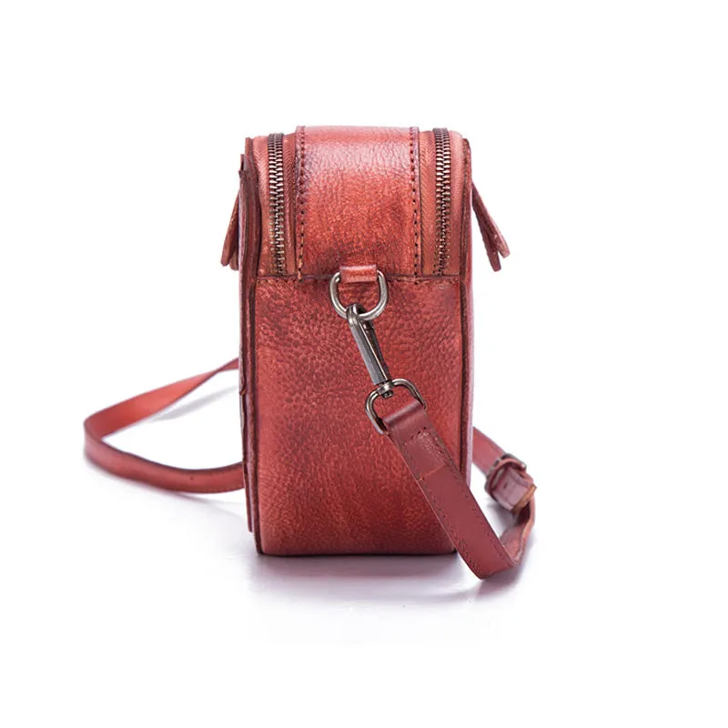 Heart Shaped Women Leather Crossbody Bags Purse Shoulder Bag for Women