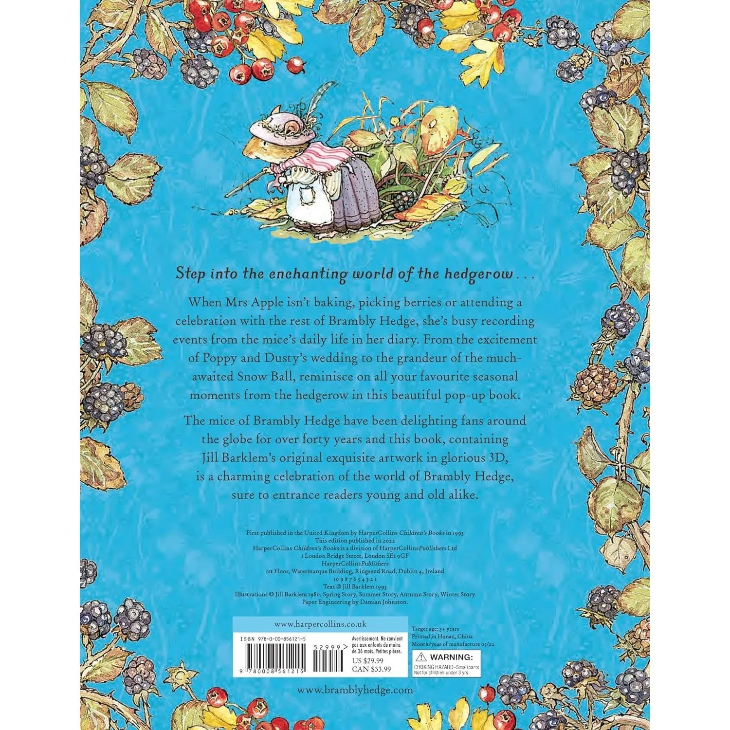 House of Marbles The Brambly Hedge Popup Book