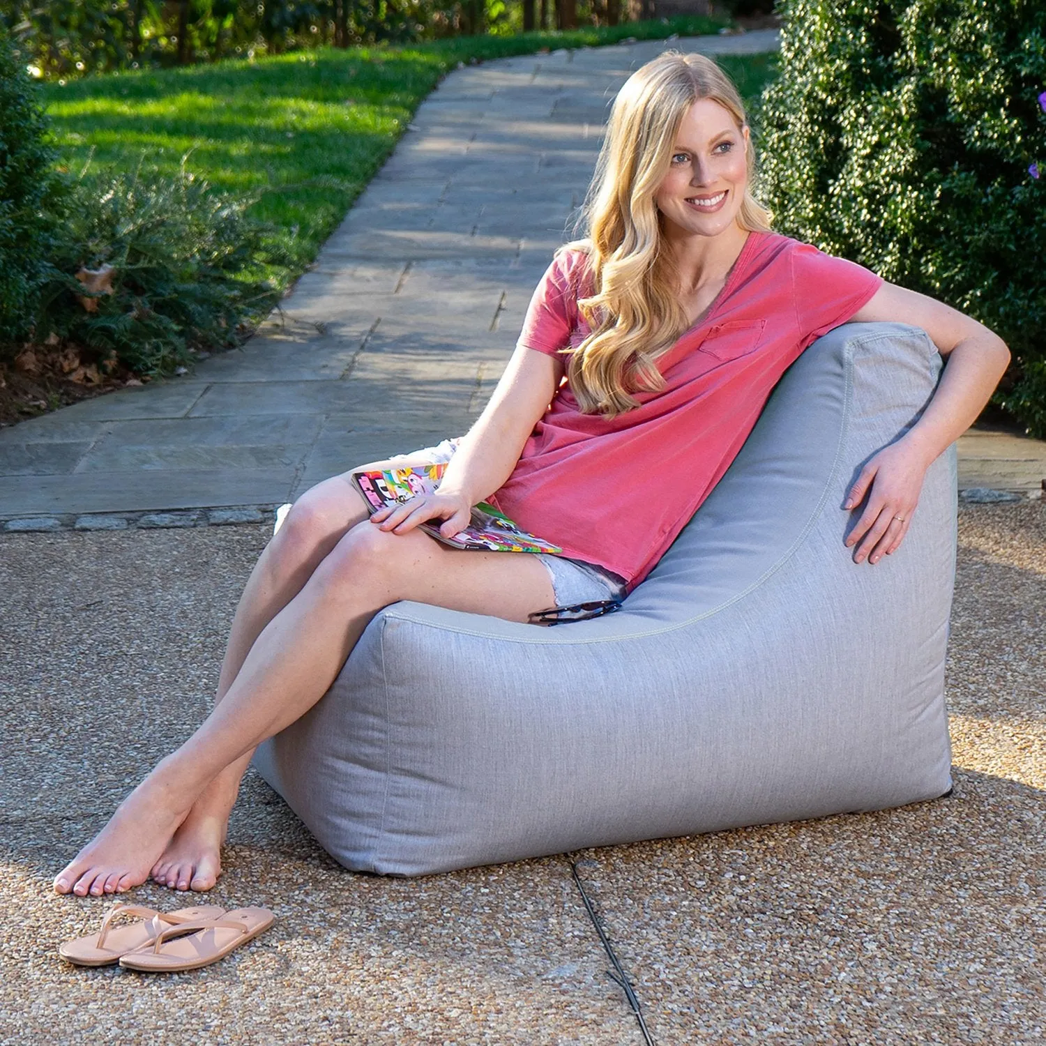 Jaxx Juniper Outdoor Bean Bag Patio Chair - Sunbrella