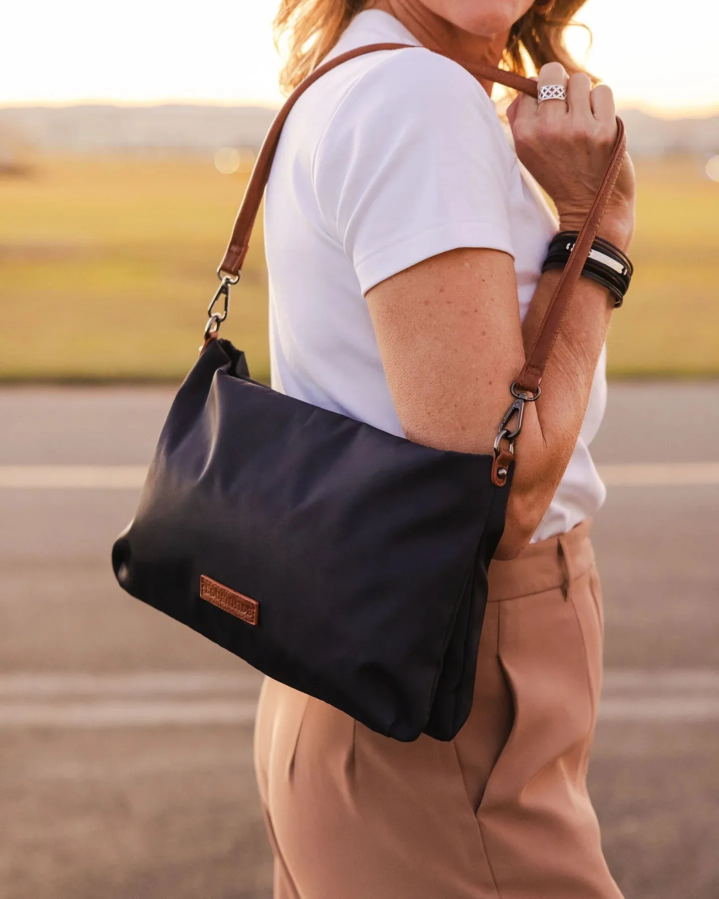 JORDAN NYLON CROSSBODY BAG NAVY