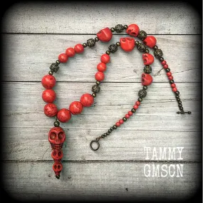Kali Maa necklace-Skull necklace-Kali Maa jewelry