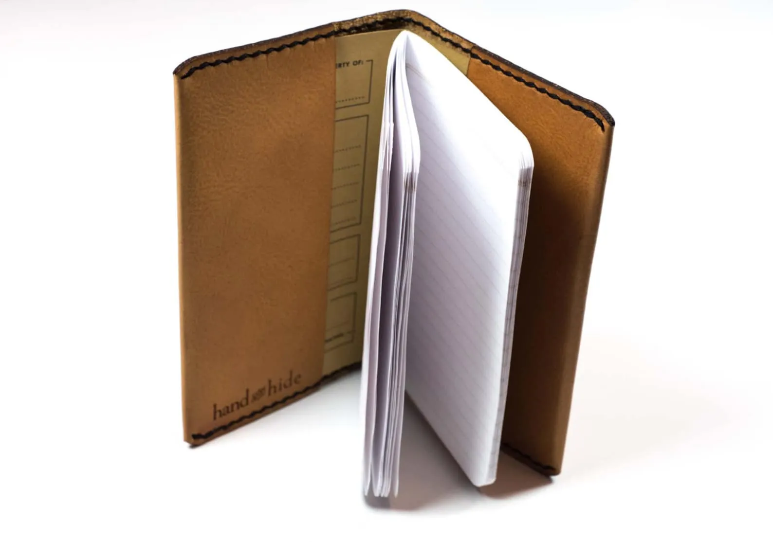 Leather Journal Cover for Field Notes (original size)