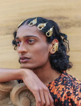 NEKHI | नेकी HAIR BOBBIES (IN GOLD)