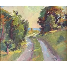 Ocean in the Distance -Oil Painting 16x20