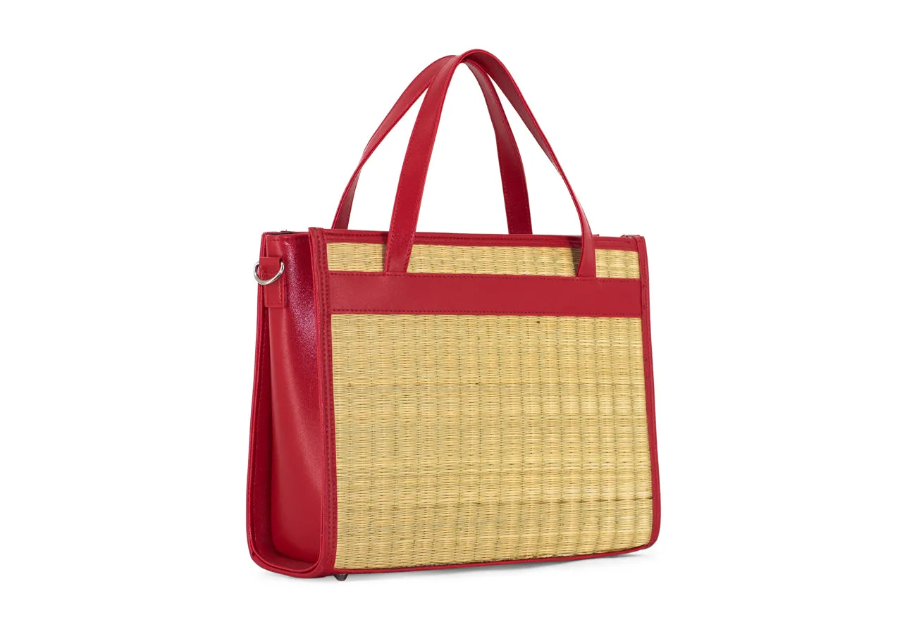 Red Flight bag