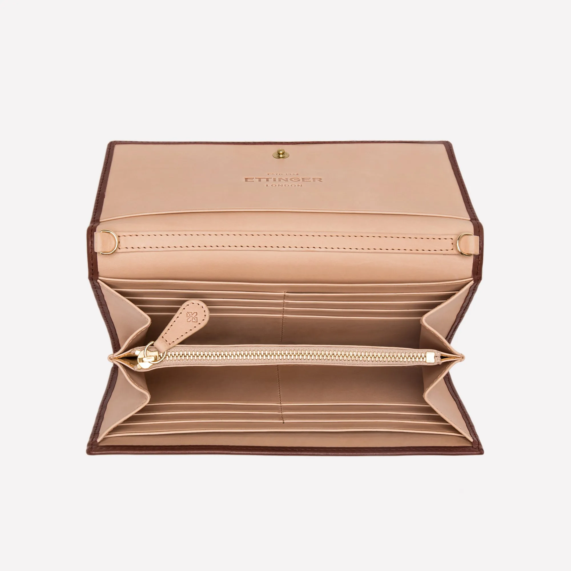 Saint Crispin Large Flap-Over Purse