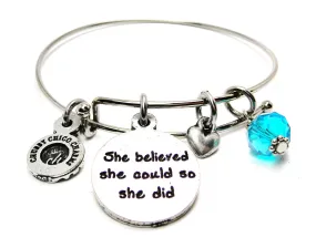 She Believed She Could So She Did Catalog Single Stacker