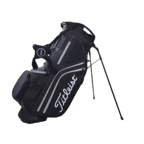 TITLEIST Hybrid 14 Stand Bag (Black/Grey)