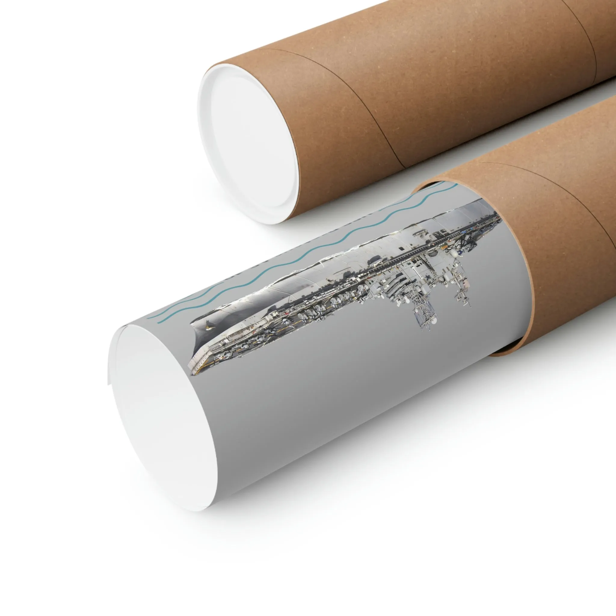 USS Harry S. Truman CVN-75 POD Navy Ship  Premium Matte Vertical Posters