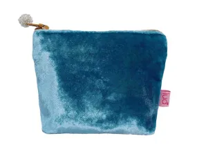 Velvet Purse - Teal Small