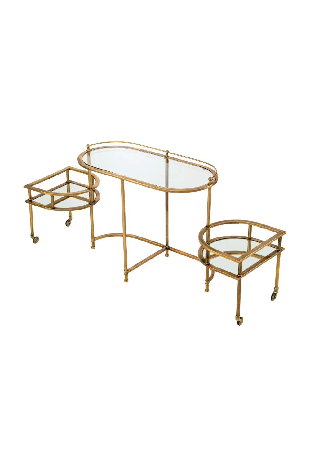 Vintage Brass Trolley | Eichholtz Lavalle