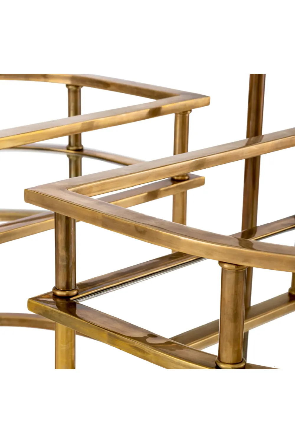 Vintage Brass Trolley | Eichholtz Lavalle