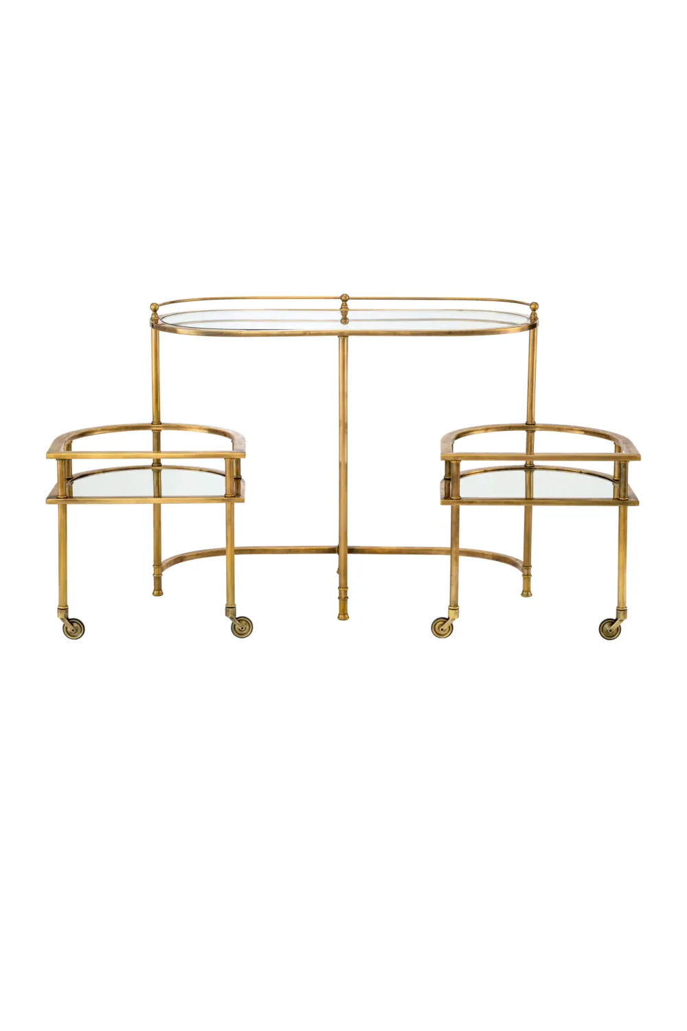 Vintage Brass Trolley | Eichholtz Lavalle
