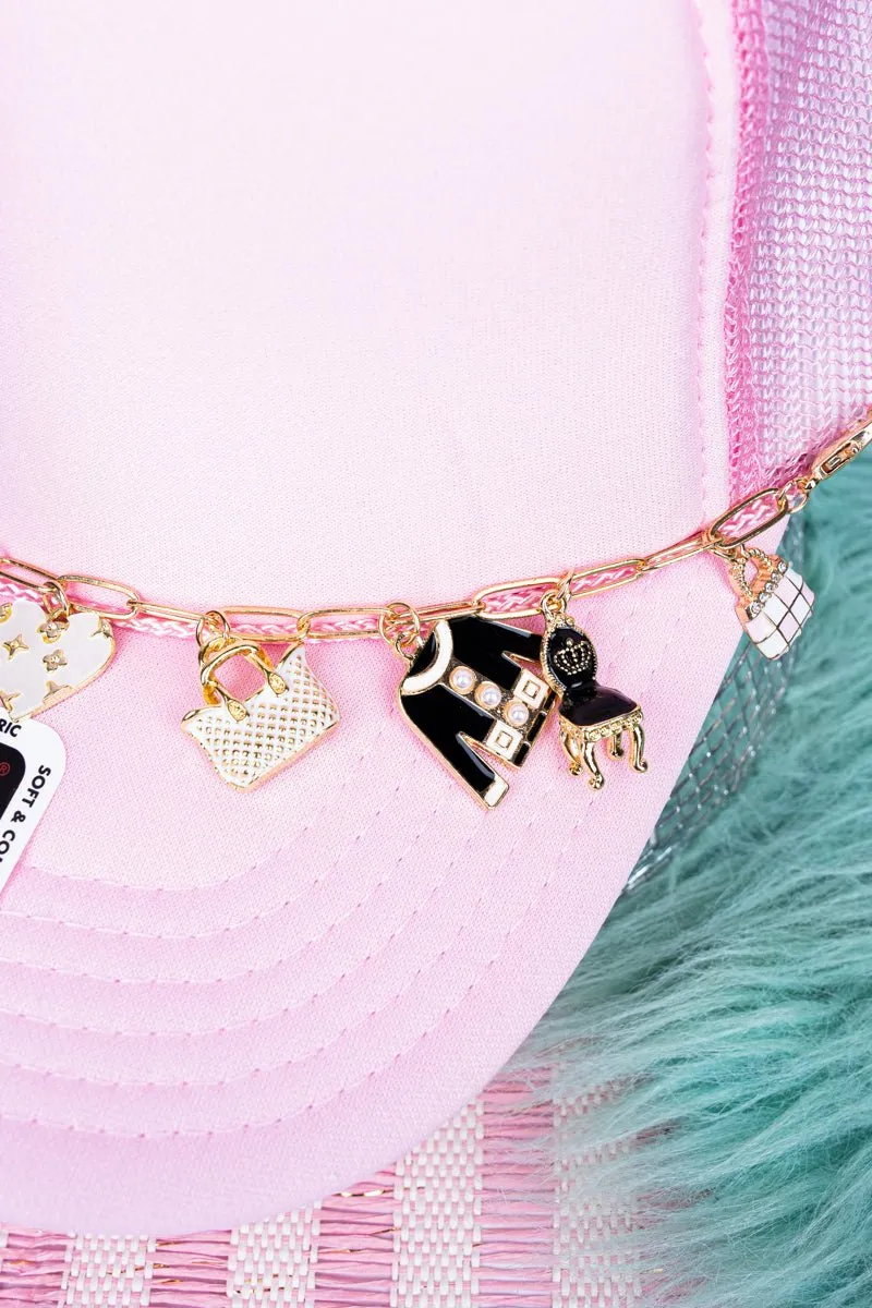 Viola Girly & Glam Goldtone Trucker Hat Chain
