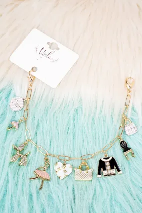 Viola Girly & Glam Goldtone Trucker Hat Chain