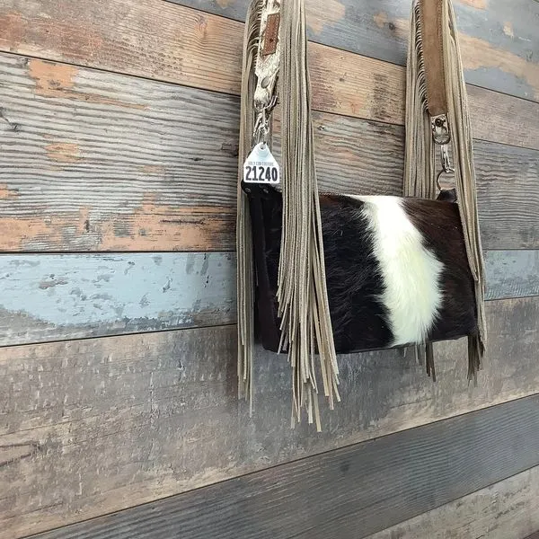Western Mini Leather Fringe Strap 36" #21240