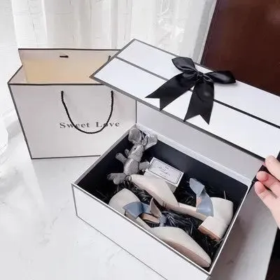 Wholesale Exquisite Christmas Gift Packaging Box Gift Bag Box Set