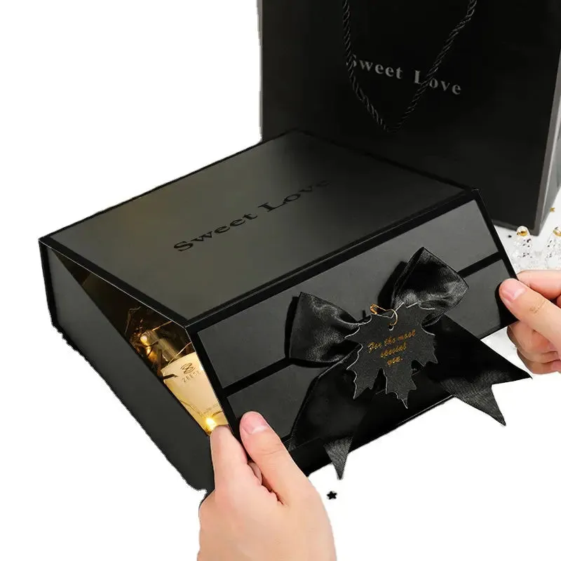 Wholesale Exquisite Christmas Gift Packaging Box Gift Bag Box Set